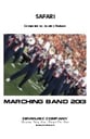 Safari Marching Band sheet music cover